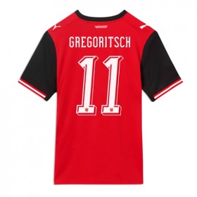 Österrike Michael Gregoritsch #11 Hemmakläder VM 2026 Kortärmad